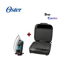 Duo Oster Sandwichera CKSTSM400 y Plancha GCSTBV4119