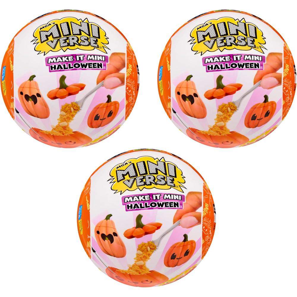 MGA Miniverse Halloween Beetlejuice pack 3 comida