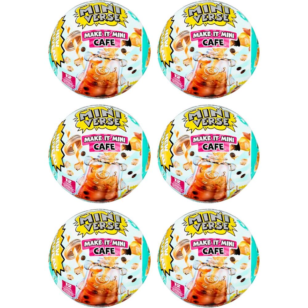 MGA Miniverse Cafe pack 6 comida