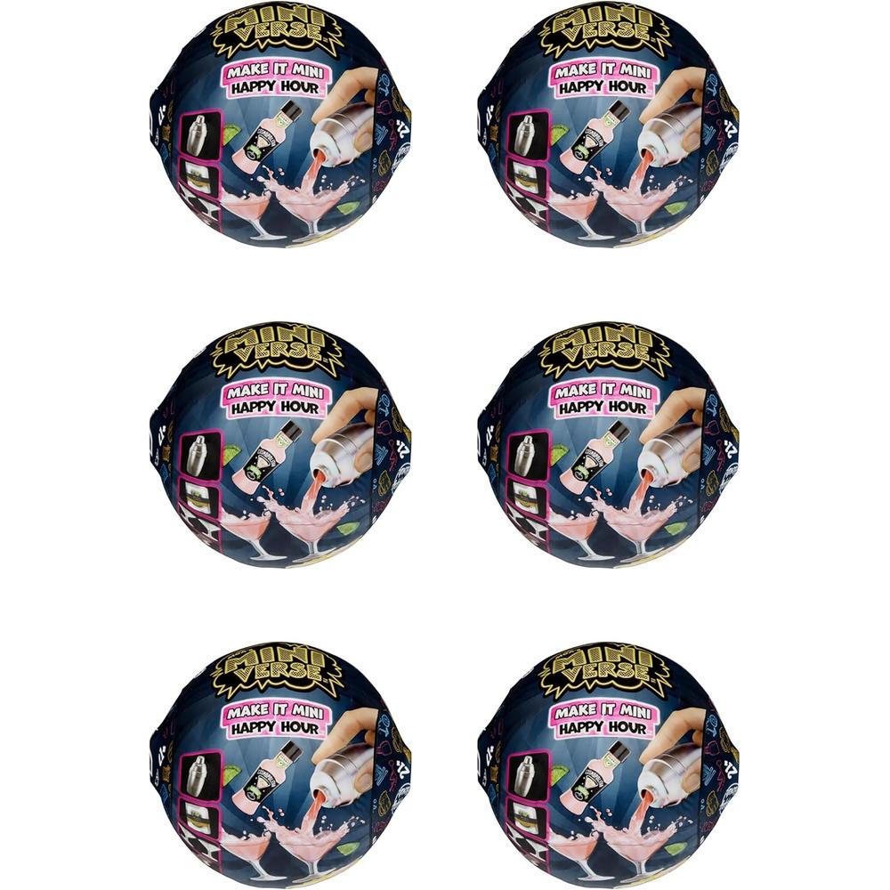MGA Miniverse Happy Hour pack 6 cocteles