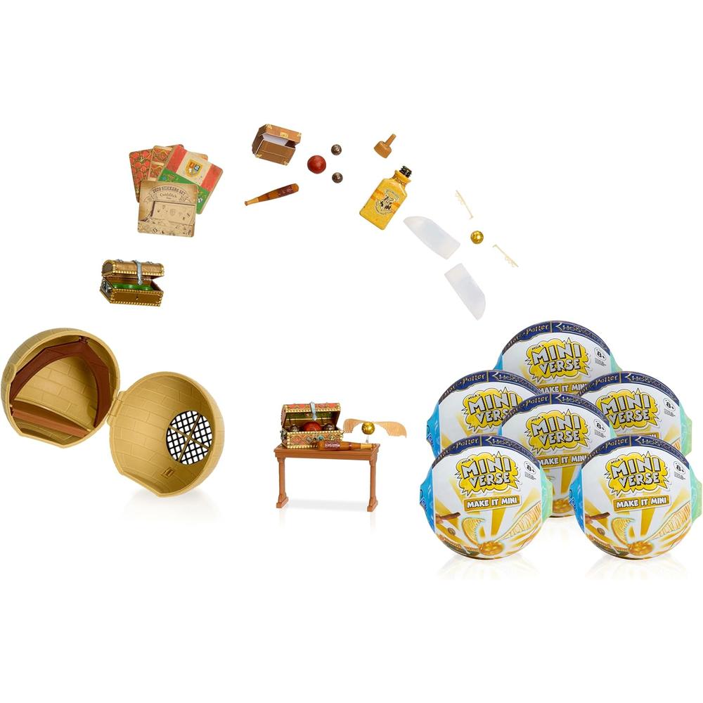 MGA Miniverse Regreso a Hogwarts Harry Potter pack 6