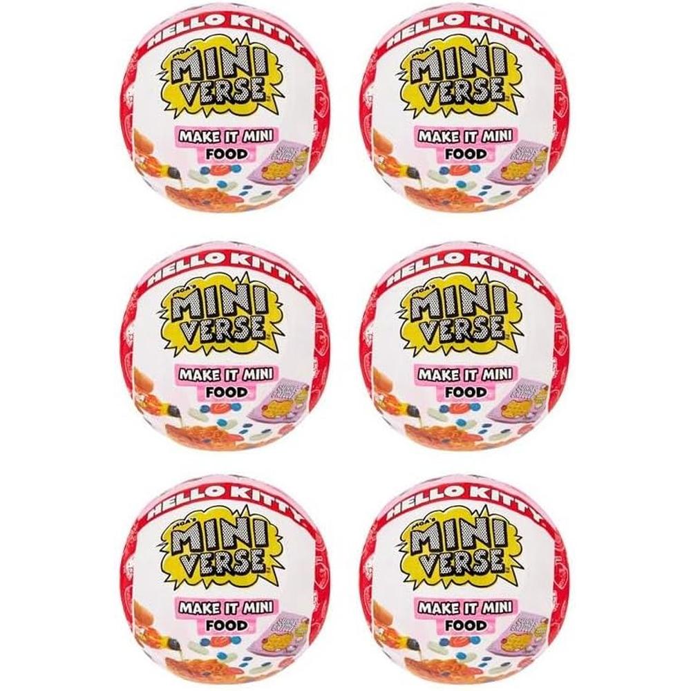 MGA Miniverse Hello Kitty comida pack 6