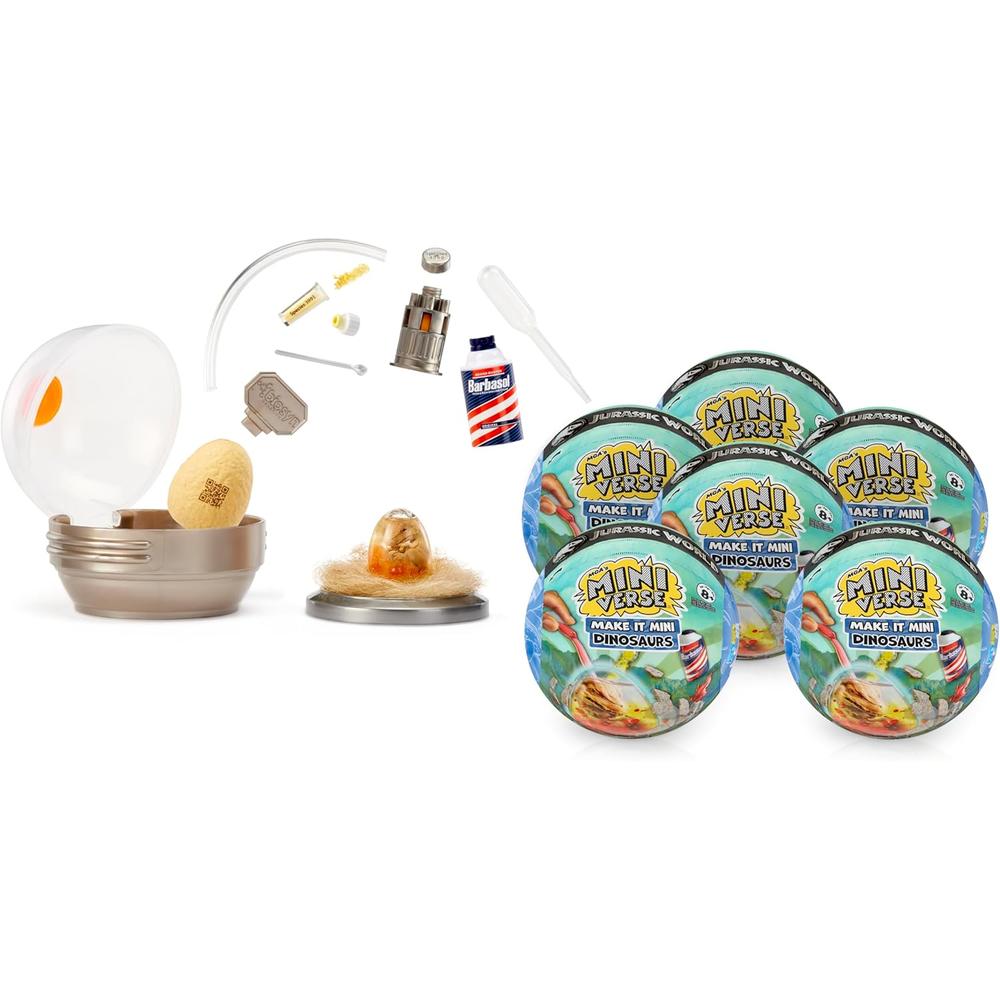 MGA Miniverse Jurassic World dinosaurios pack 6