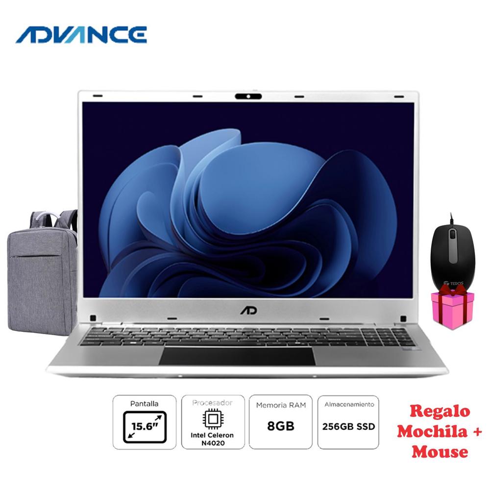 Laptop Advance NV9855 15.6 Celeron  256gb 8gb Freedos