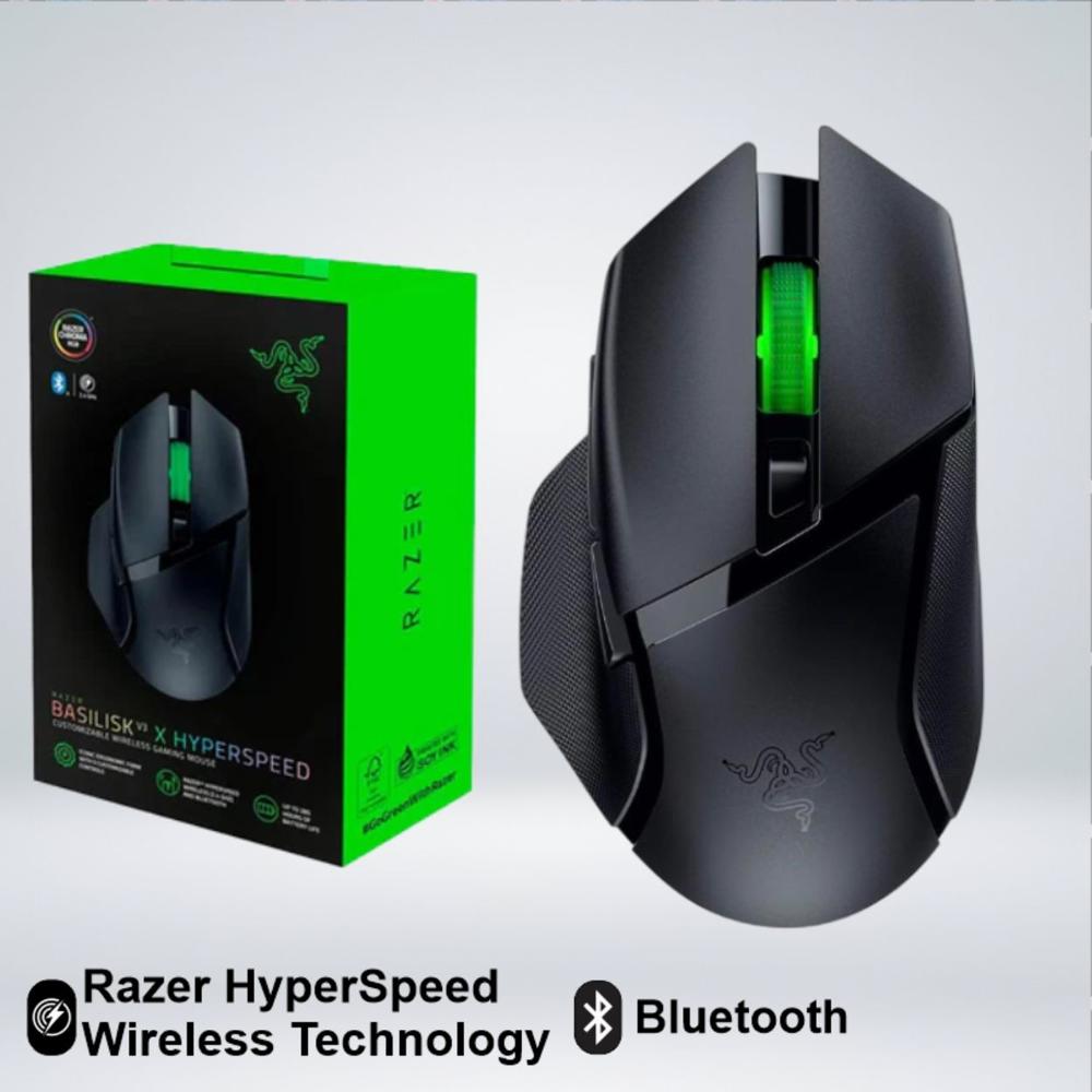 MOUSE GAMER RAZER BASILISK V3 X HYPERSPEED BLUETOOTH SENSOR 5G