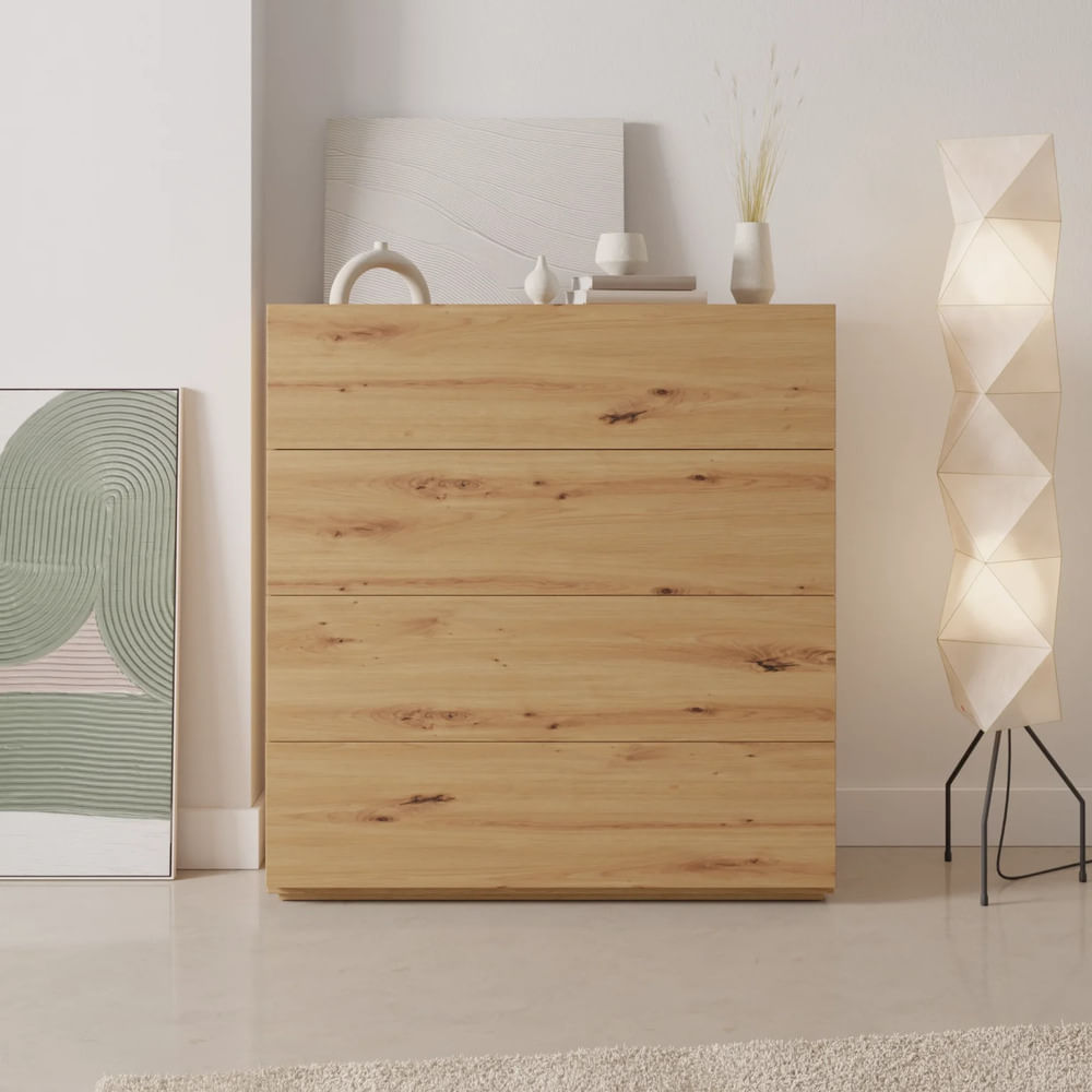 Cómoda Moderna Sophia 4 Cajones Duna R&R MUEBLES