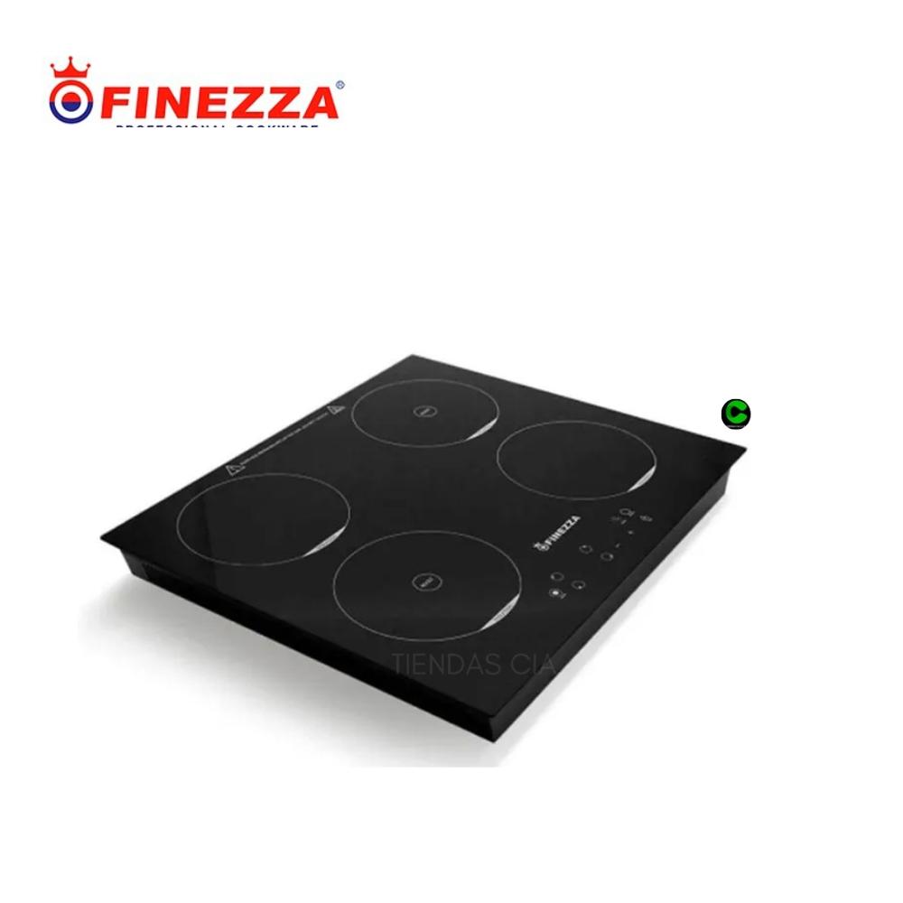 Cocina Empotrables Finezza de 4 hornillas - Negro