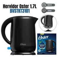 Hervidor Electrico Oster Automatico 1.7 Litros - Negro