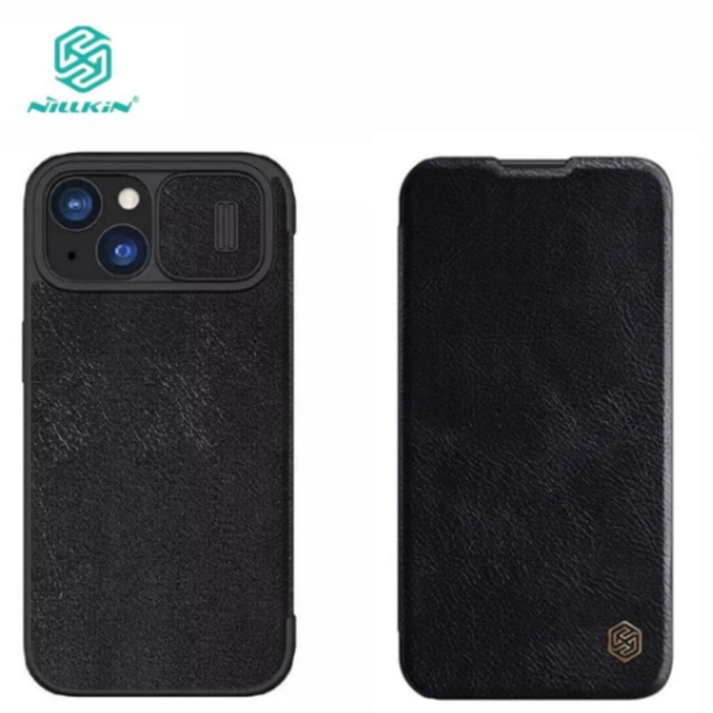 Case Qin Pro Leather para Iphone 15PRO - Negro