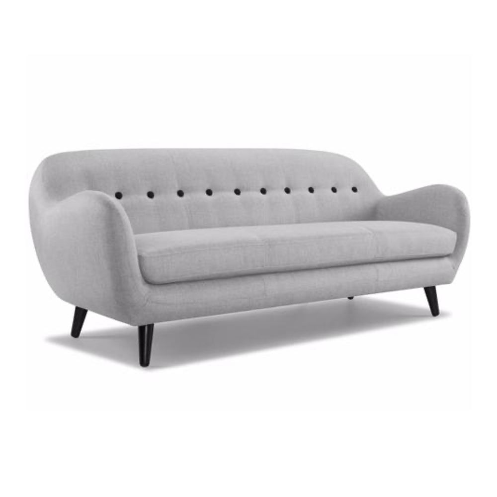 SOFA DOLLY 3 CUERPOS GRIS CLARO - FALOTIH 3M