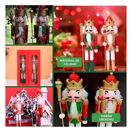 Cascanueces Elegante y Util para Decorar de Set 2 Cascanueces Elegante y Util para Decorar de Set 2