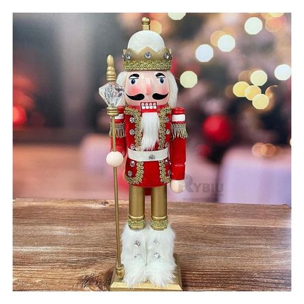 Cascanuez con Baston Diamante Rojo Y+Ligas de Regalo