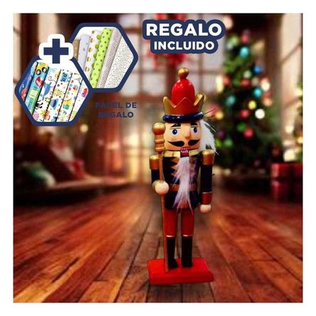 Cascanuez con Baston Innovador Multicolor Y+Papel de Regalo