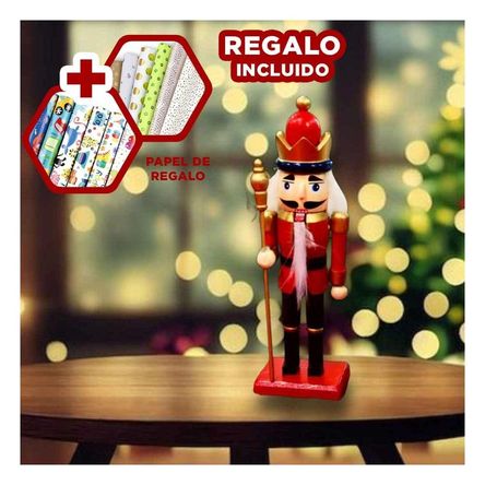 Cascanuez con Baston Portatil Multicolor Y+Papel de Regalo