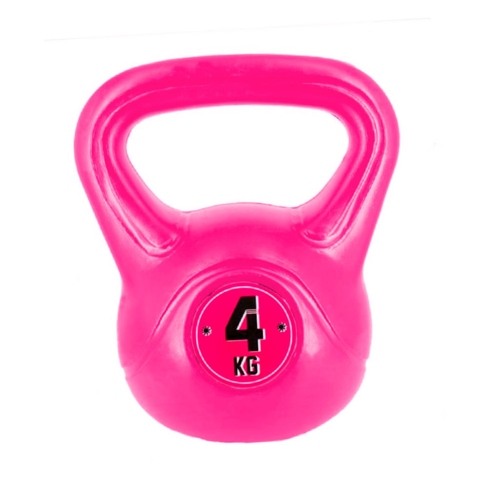Pesa Rusa De 4 Kg Kettlebell Color Fucsia
