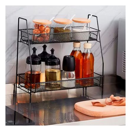 Estante Metalico Moderno y Resistente en Negro Y+Stickers Estante Metalico Moderno y Resistente en Negro Y+Stickers