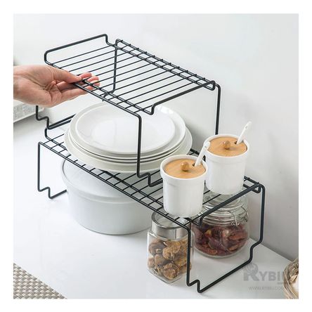 Estante Resistente al Oxido en Tono Negro Y+Papel de Regalo