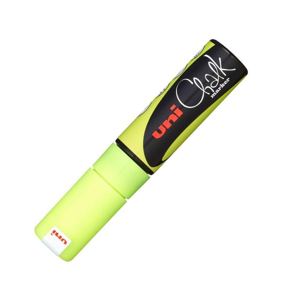UNI PWE-8K Chalk Amarillo Fluorescente