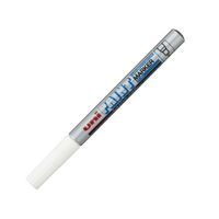 UNI PX-203 Marcador de pintura permanente Plateado