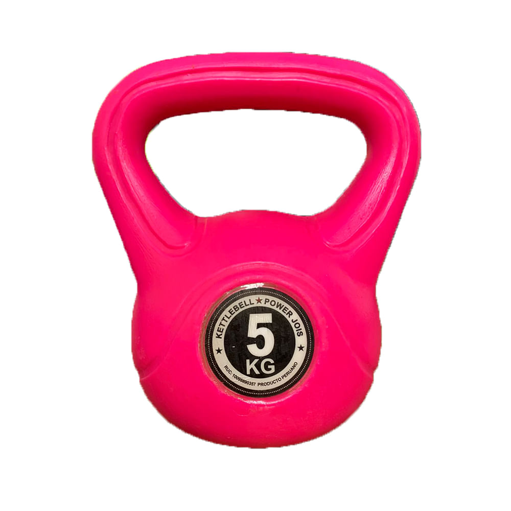 Pesa Rusa De 5 Kg Kettlebell Color Rosa