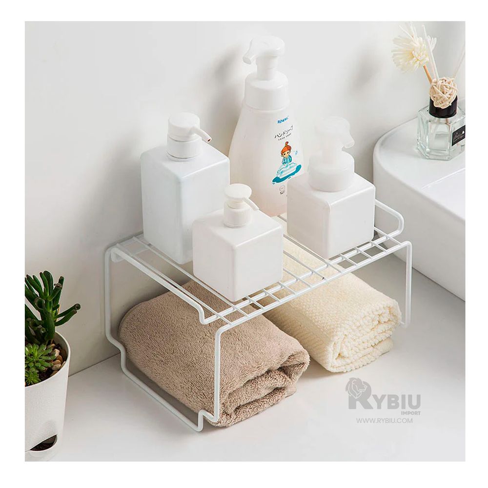 Estante Resistente al Oxido en Tono Blanco Y+Papel de Regalo Estante Resistente al Oxido en Tono Blanco Y+Papel de Regalo