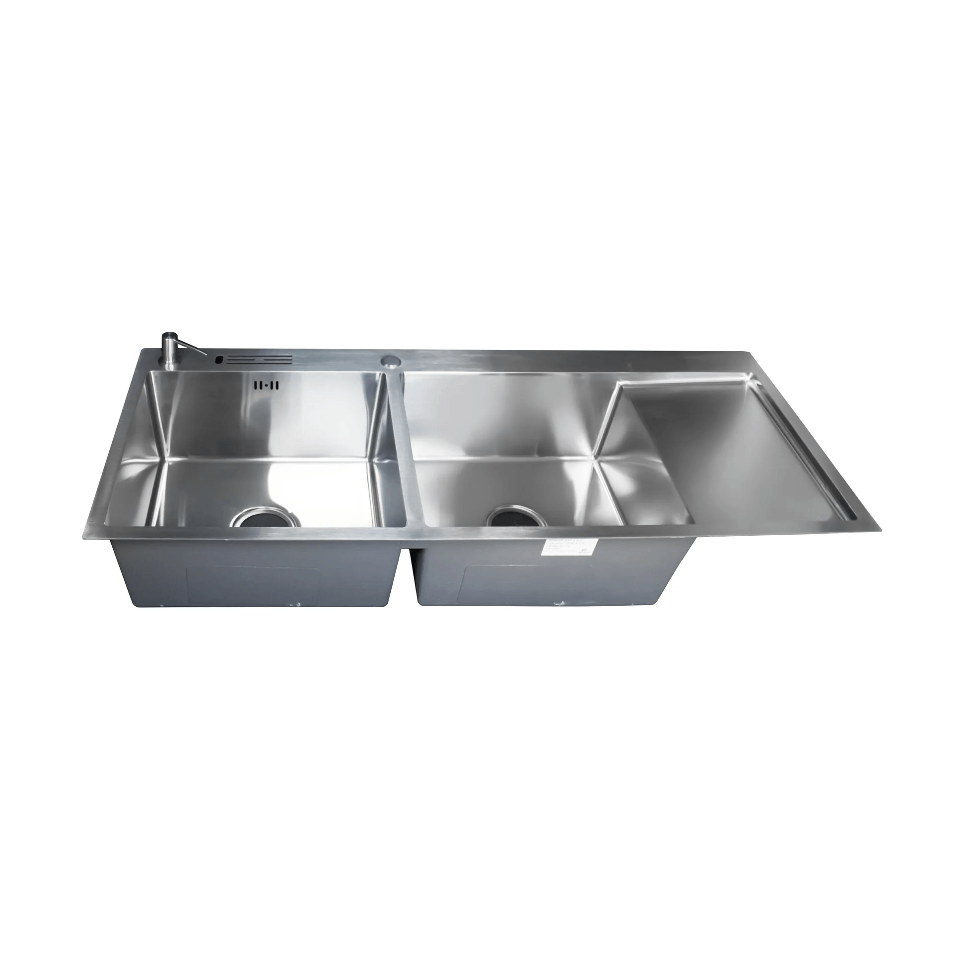 Lavadero Stainless PMarmol Doble Poza Signature 120X50X23Cm - Fratelli