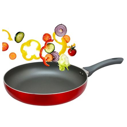 Sartén Oster Antiadherente 30CM HERSCHER Rojo 92324 01 Sartén Oster Antiadherente 30CM HERSCHER Rojo 92324 01