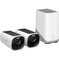 Kit de 2 Cámaras de Seguridad Panel Solar 4K UHD Inalámbrica Eufy - T88711W1