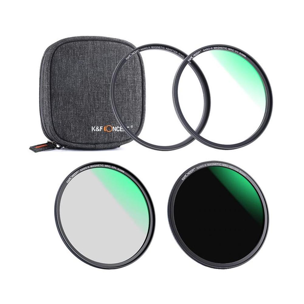 Filtro K&F Concept 3 En 1 Magnetico Mcuv+Cpl+Nd1000 67Mm Sku.1654 Filtro K&F Concept 3 En 1 Magnetico Mcuv+Cpl+Nd1000 67Mm Sku.1654