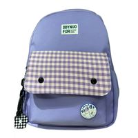 MOCHILA KAWAII CUADROS