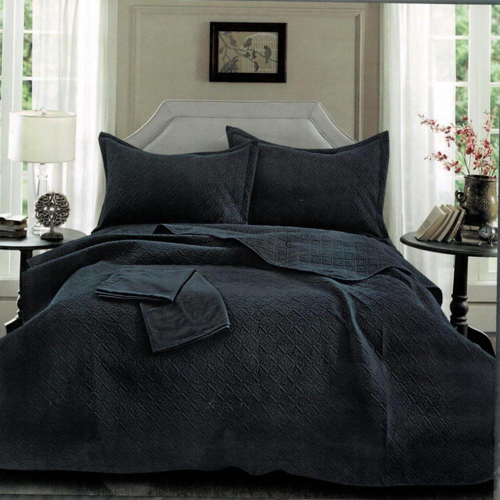 Set de Cubrecama Queen  Mingjia 100% Algodón de 5 Piezas N - 1