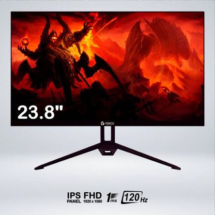 MONITOR GAMER TEROS TE-2415S FULLHD 23.8 IPS 120HZ 1MS HDMI FREESYNC MONITOR GAMER TEROS TE-2415S FULLHD 23.8 IPS 120HZ 1MS HDMI FREESYNC