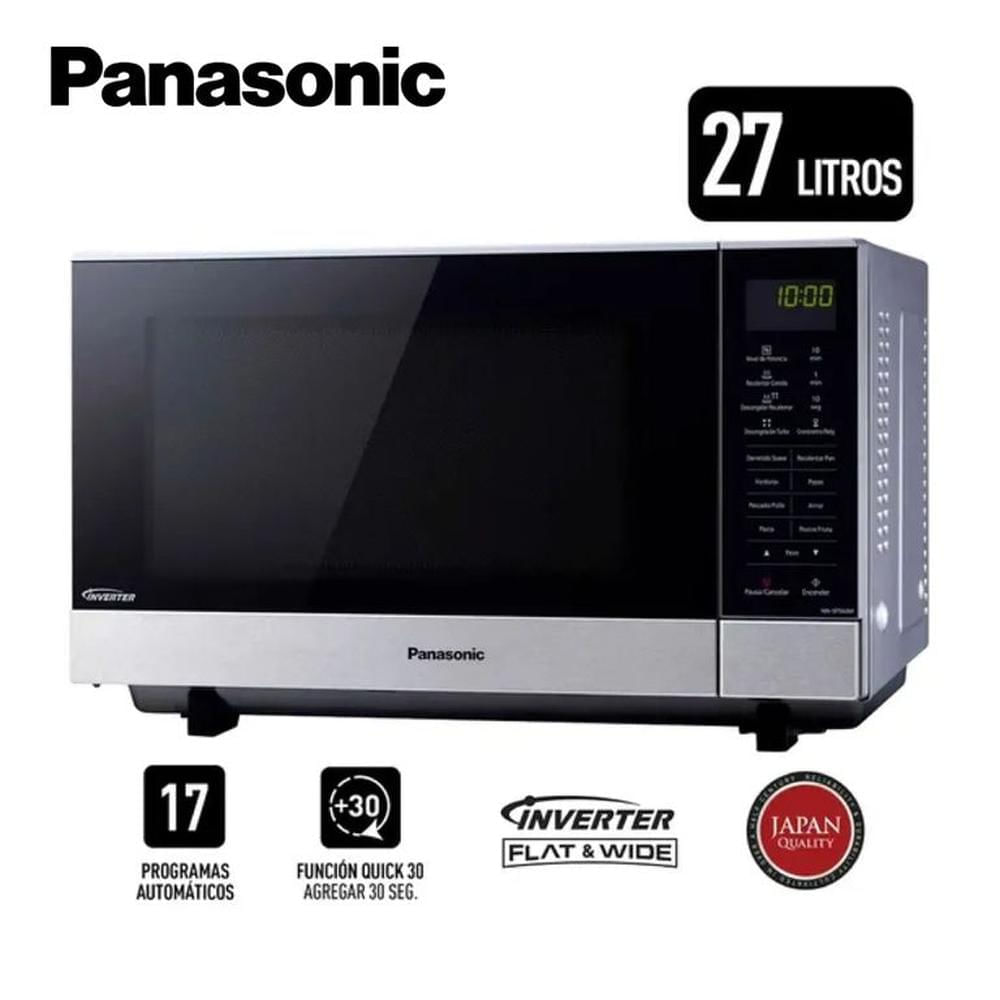 Horno microondas Panasonic NN-SF564MRPM 27L