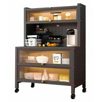 Estante Organizador Multiuso de 80cm para Cocina | Negro
