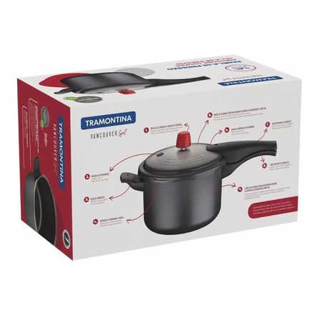Olla a Presión Vancouver Negro Olla a Presión Vancouver Negro