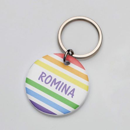 Placa de identificación perros gatos Verano Arcoiris Placa de identificación perros gatos Verano Arcoiris