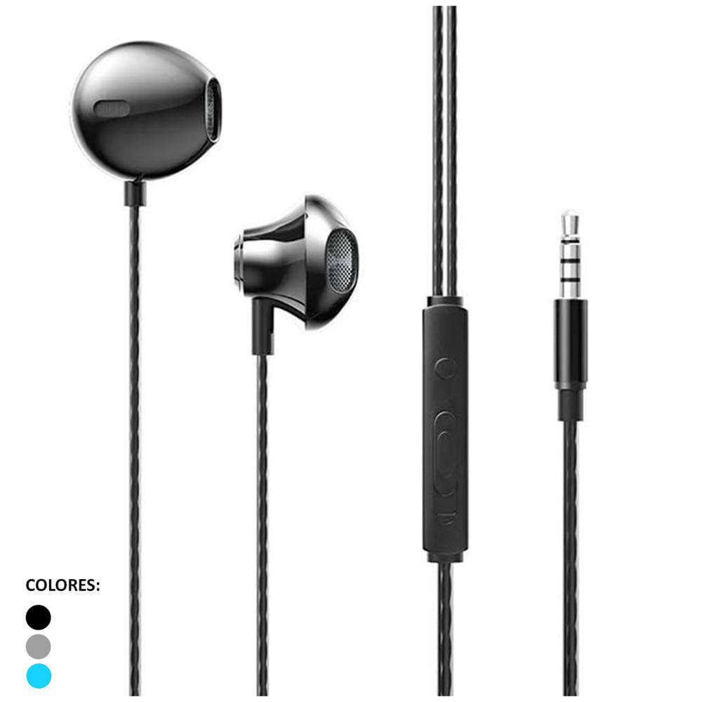Audífonos Earphone S873 con cable Micrófono | Multicolor Audífonos Earphone S873 con cable Micrófono | Multicolor