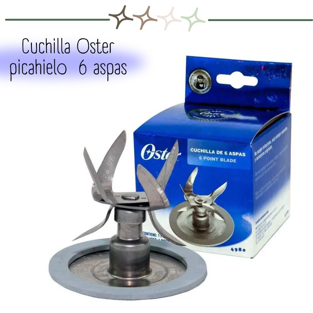 CUCHILLA PICAHIELO OSTER 6 ASPAS CUCHILLA PICAHIELO OSTER 6 ASPAS