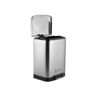 Papelera 3lt Inox Cpedal 18x165x26cm -984070301