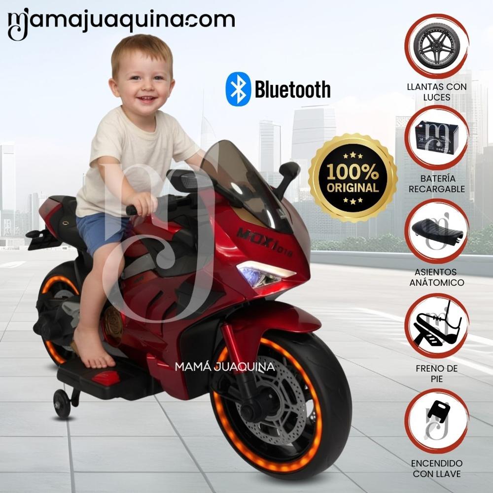 Moto a Batería para Niños PANIGALE de Lujo Red