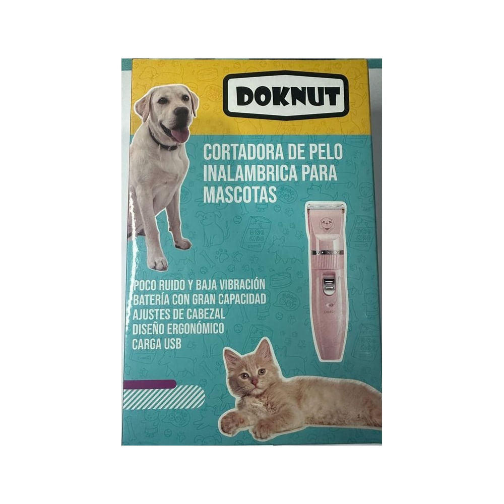 Cortadora de pelo inalámbrica para mascotas Blanco Cortadora de pelo inalámbrica para mascotas Blanco