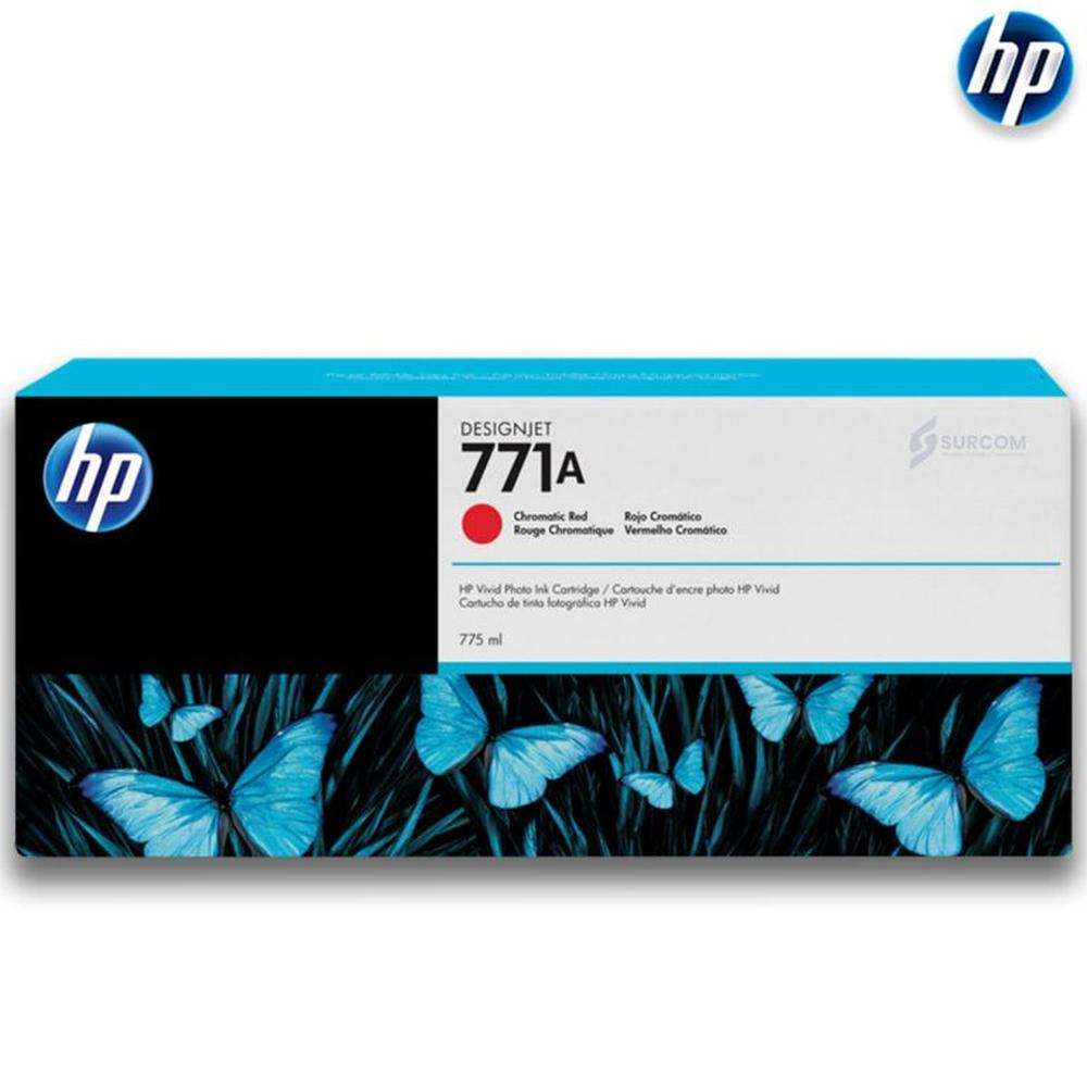 Tinta HP 771A Chroma Red Original