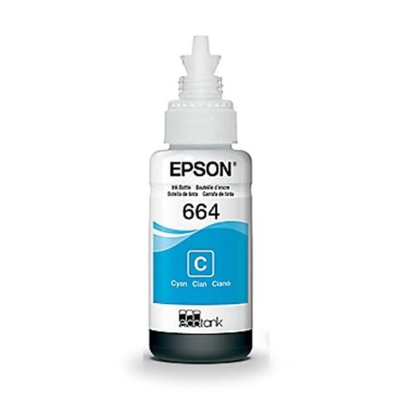Botella tinta EPSON T664220 cyan 664 serie L Botella tinta EPSON T664220 cyan 664 serie L