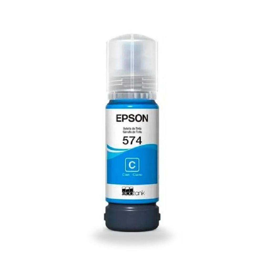 Tinta Epson 574 cian T574220 - 65ml