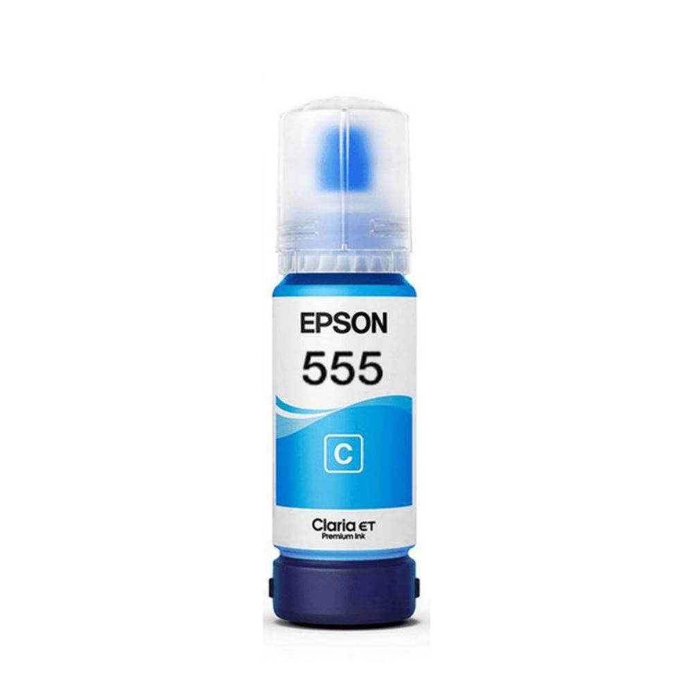 Tinta Epson T555 Cian T555220 - 70ml