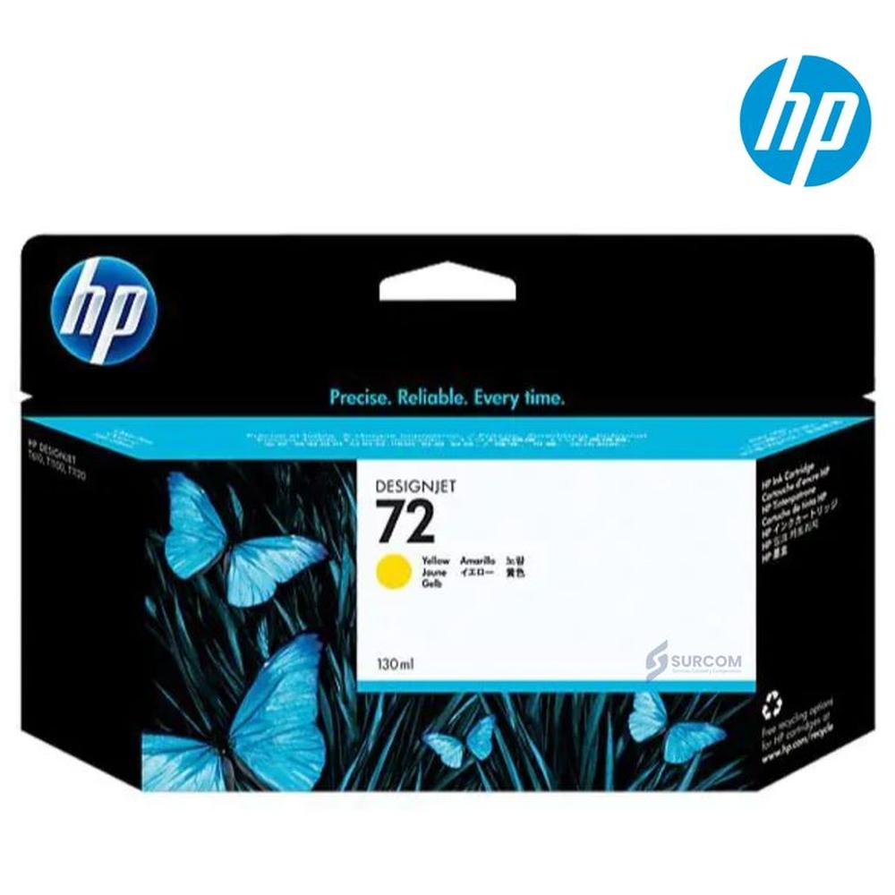 Cartucho HP 72 Amarillo C9373A original