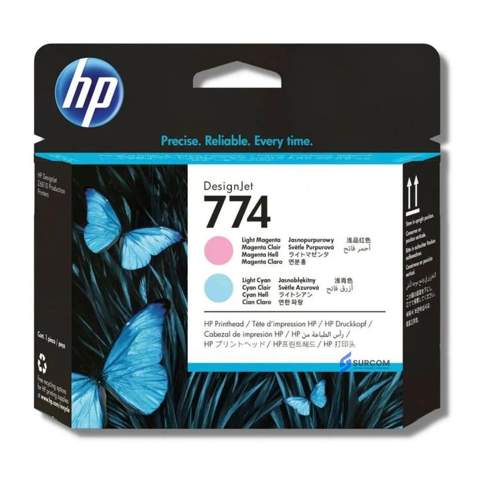 Cabezal HP 774 LT Magenta Cyan P2V98A