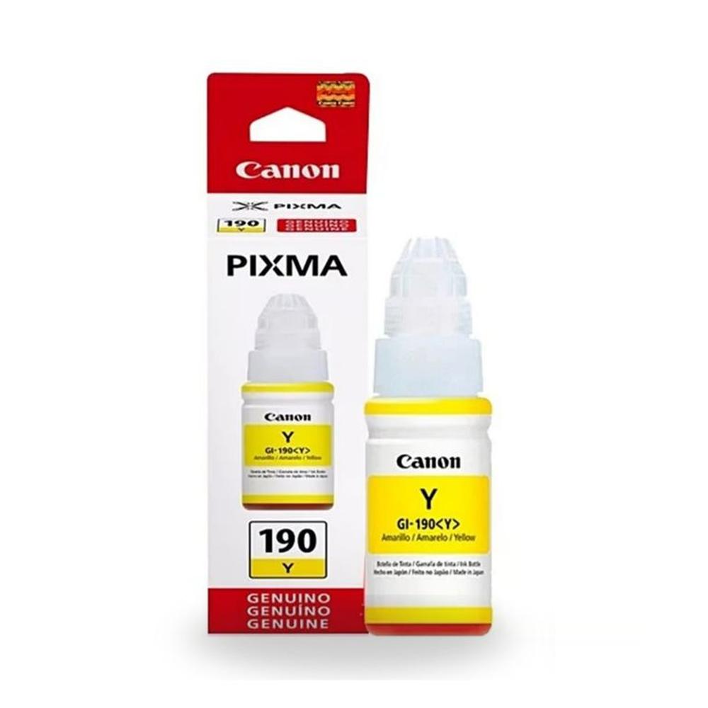 Tinta Canon GI-190 Amarillo Original