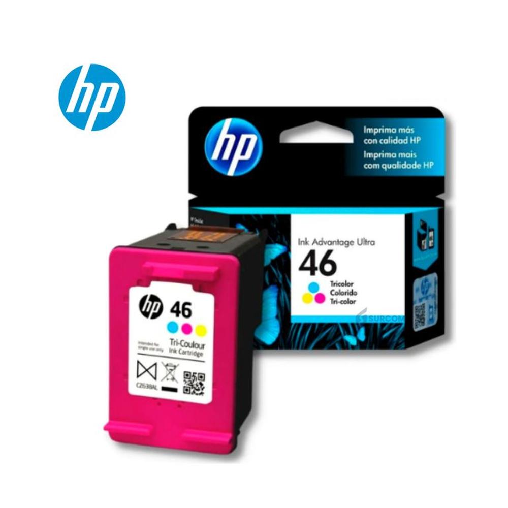 TINTA HP 46 CZ638AL - TRICOLOR
