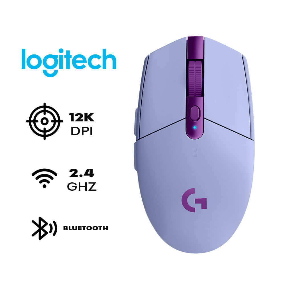 Mouse  Logitech G305 Ligthspeed-Lila